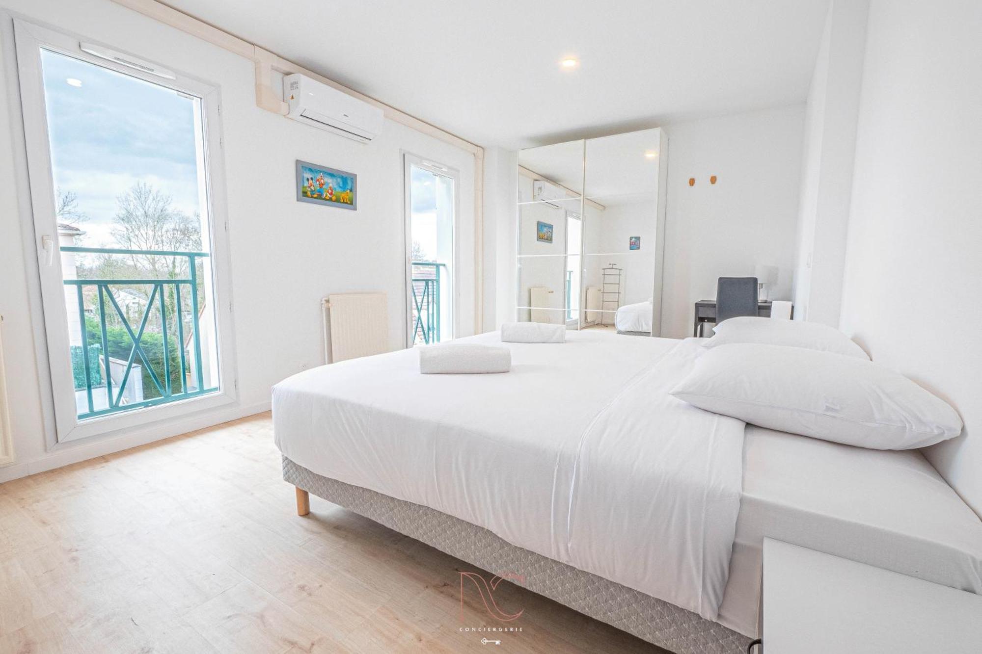 *Disneyland-Paris* 9 Pers, 2 Parkings, Wifi, Ac Montevrain Ngoại thất bức ảnh